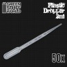 50x Pipetas Largas Cuentagotas Desechables