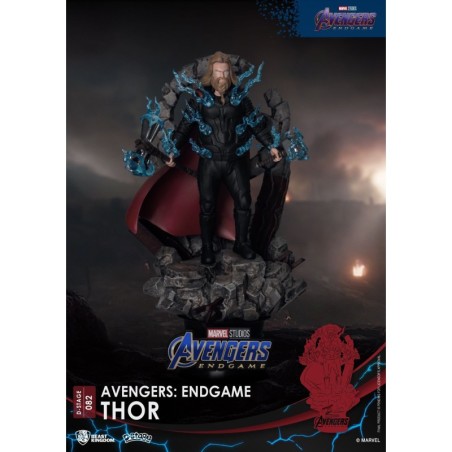 Diorama Vengadores: Endgame Thor D-Stage 16 cm