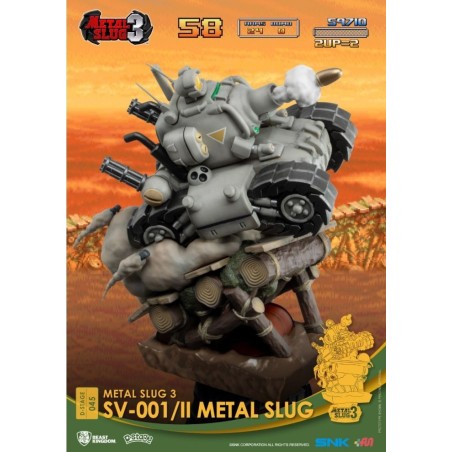 Diorama D-Stage-045-Metal Slug 3-SV-001/II Metal Slug 15 cm