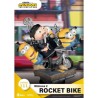 Diorama Stage Minions 2 - Bicicleta cohete