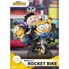 Diorama Stage Minions 2 - Bicicleta cohete