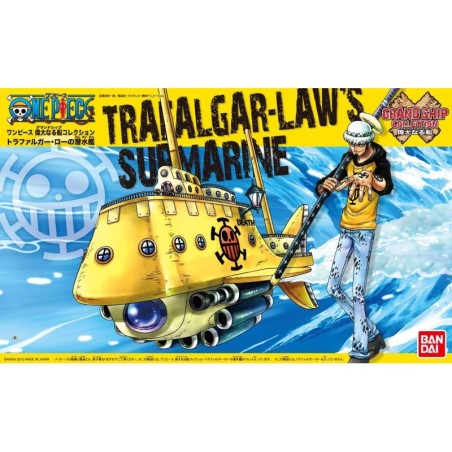 ONE PIECE - Maqueta - Barco - Trafalgar Law Submarine Kit Model