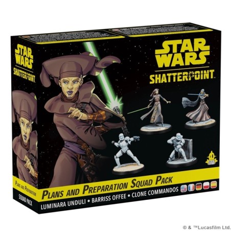 Star Wars Shatterpoint: General Luminara Unduli Squad Pack