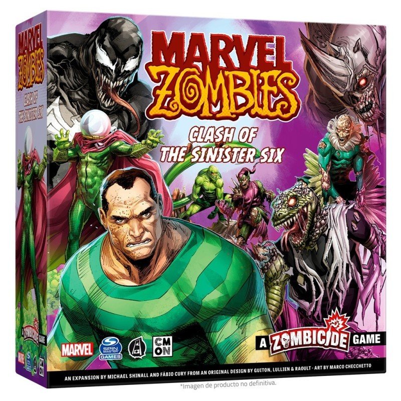Marvel Zombies Clash of the Sinister SixJuegos de MesaAtheneas Hobby S.L.