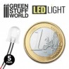 Luces LED VERDES - 5mm