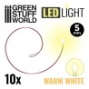 Luces LED BLANCO calido - 5mm