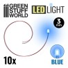 Luces LED AZUL - 3mm