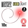 Luces LED ROJAS - 3mm