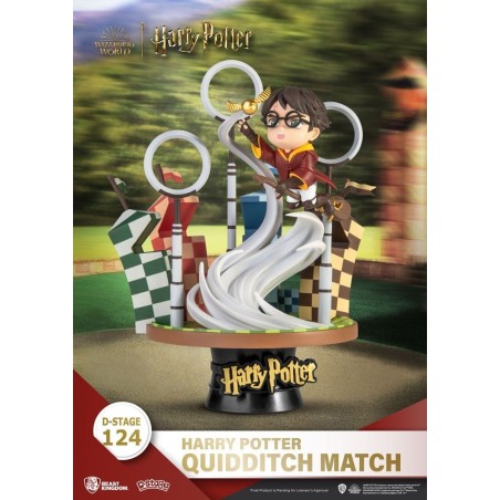 HARRY POTTER - Partido de Quidditch - Estatua D-Stage Diorama PVC 16cm