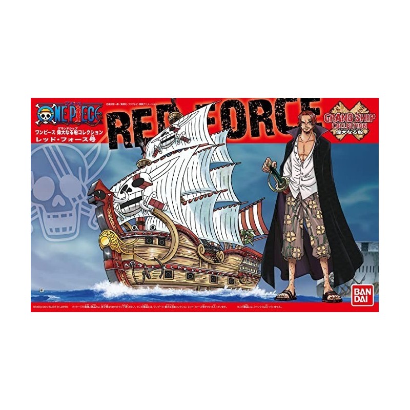 ONE PIECE - Maqueta - Barco - Red Force