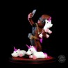 Marvel Diorama Q-Fig Deadpool unicornio selfie 10 cm