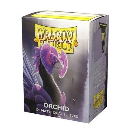Matte Sleeves Orchid Emme Dragon Shield Dual (100 Sleeves) AT-15041