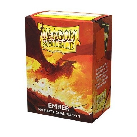 Dragon Shield Dual Matte Sleeves - Ember Alaric Revolution Kindler (100 SLEEVES) AT-15054