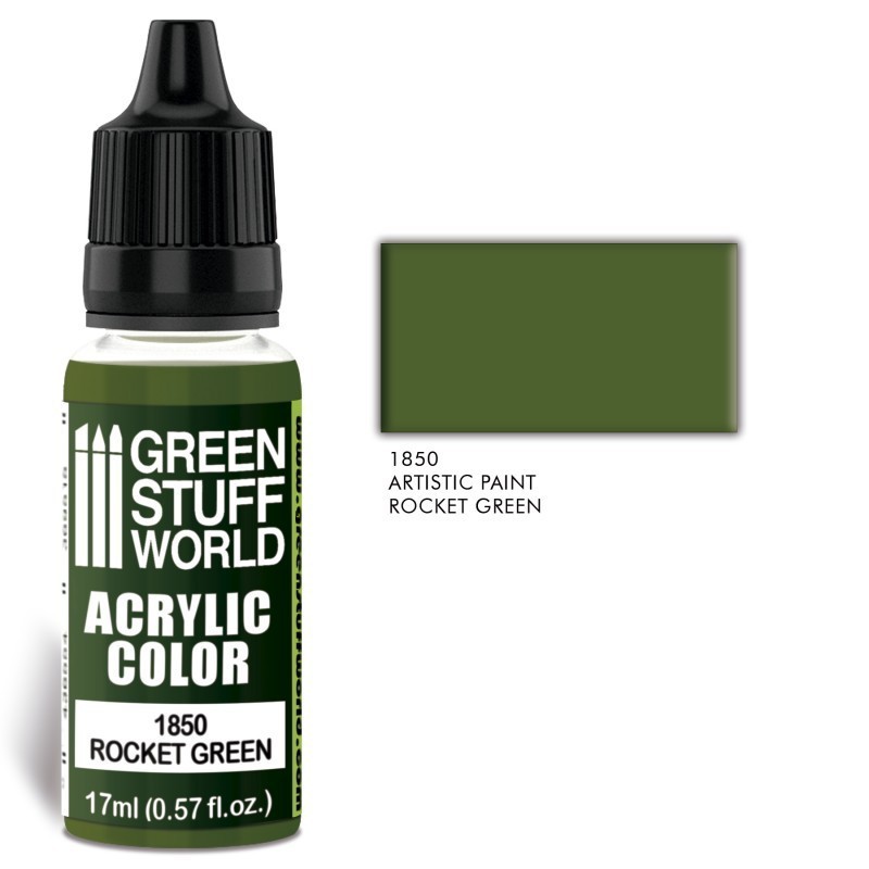 Pintura Acrilica ROCKET GREEN