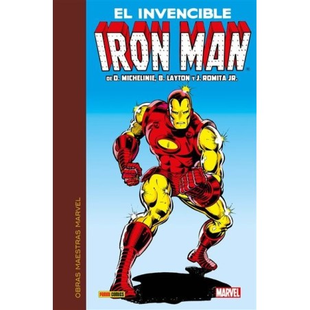 Obras Maestras Marvel. El Invencible Iron Man de Michelinie, Romita JR. y Layton 1 de 3 (Español)