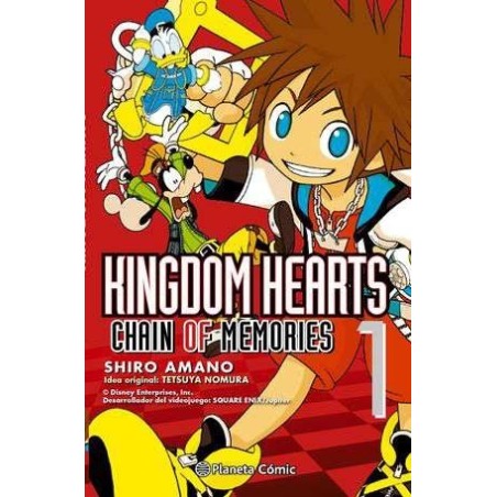 Kingdom Hearts Chain of memories nº 01/02 (Español)