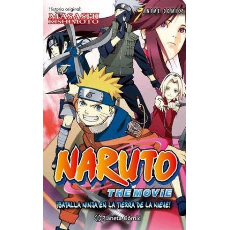 Naruto Anime Comic nº 02 ¡Batalla ninja en la tierra de la nieve! (Español)
