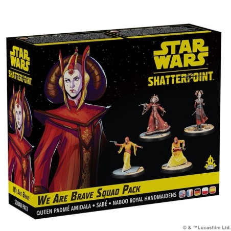 Star Wars Shatterpoint: We Are Brave Squad Pack (Amidala Squad Pack)
