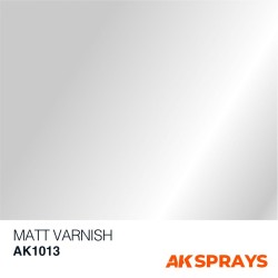 BARNIZ MATE EN SPRAY AK1013