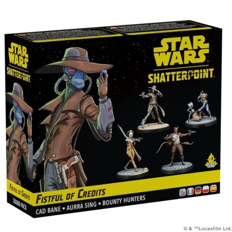 Star Wars Shatterpoint: Fistful Of Credit (Cad Bane Squad Pack)
