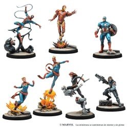 Marvel Crisis Protocol Caja Inicial los más Poderosos de la TierraJuegos de MesaAtheneas Hobby S.L.