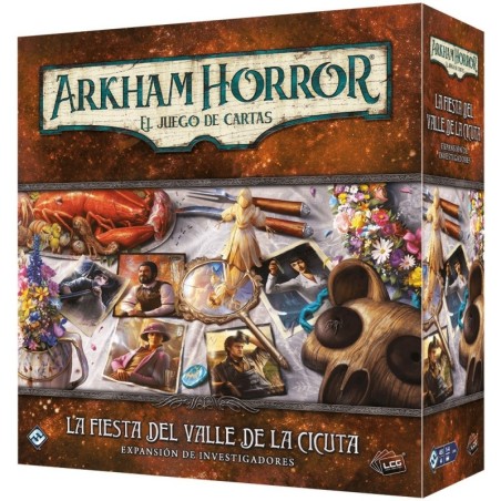 Arkham Horror La Fiesta del Valle de la Cicuta Expansión de Investigadores