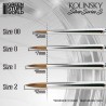 Set Pinceles Kolinsky SILVER SERIES (S)