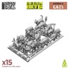 Set impreso en 3D - Gatos