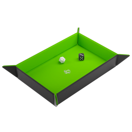 Magnetic Dice Tray Rectangular Black/Green GGS60054ML