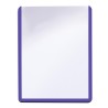 UP - 3" X 4" PURPLE BORDER TOPLOADER 25CT