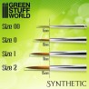 GREEN SERIES Set Pinceles Sinteticos