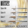 GOLD SERIES Pincel Kolinsky Siberiano - 2