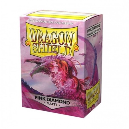 Dragon Shield Sleeves Matte - Pink Diamond AT-11039