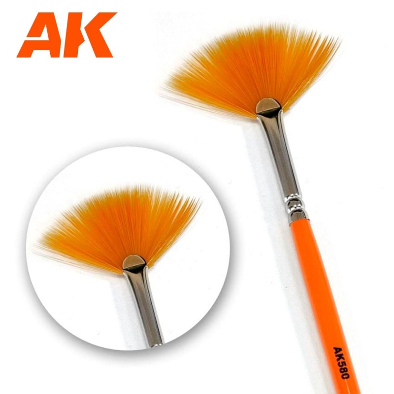 Pincel para Envejecido en forma de Abanico SKU: AK580