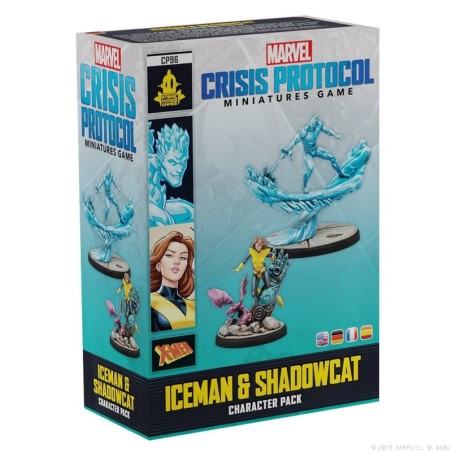 Marvel Crisis Protocol Iceman & Shadowcat (Español)