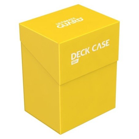 Deck Case 80+ Caja de Cartas Tamaño Estándar Amarillo