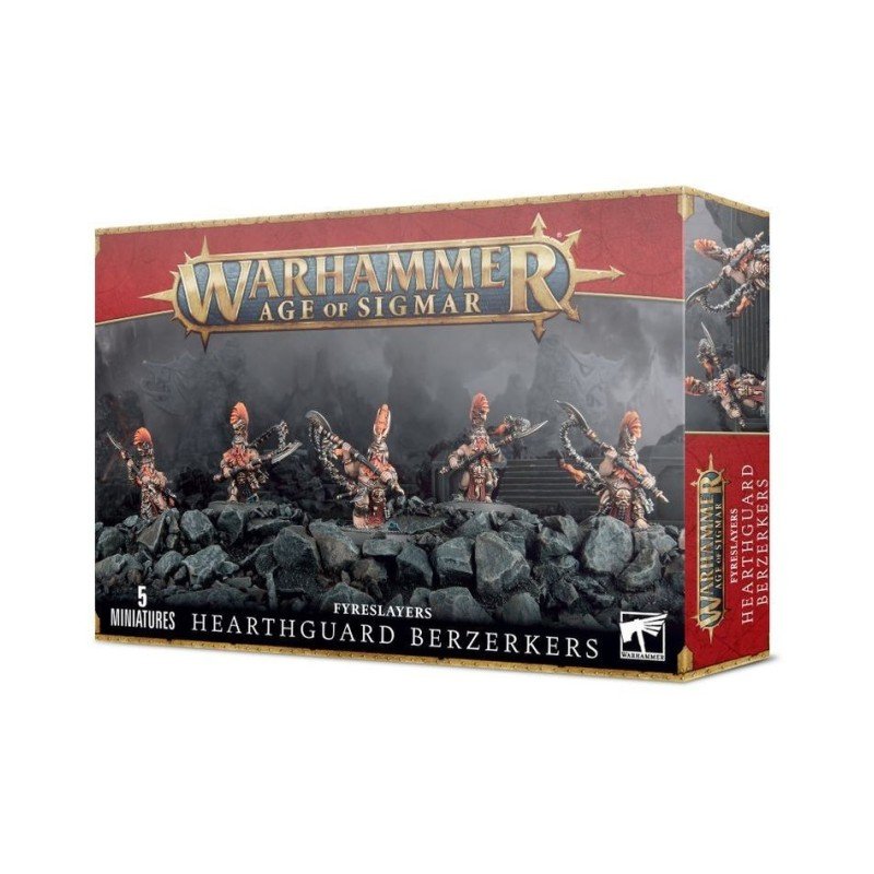 Hearthguard Berzerkers 84-24FyreslayersAtheneas Hobby S.L.