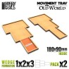 Bandejas de Movimiento DM Old World 180x90mm 1x2x3