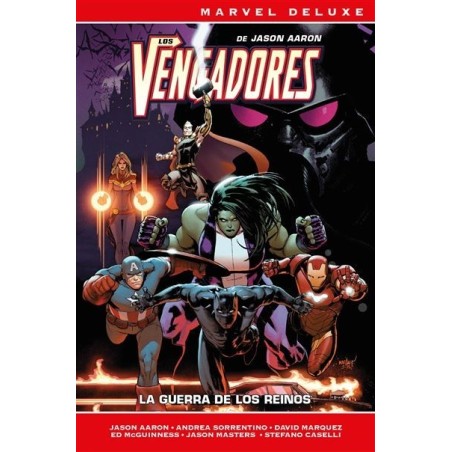 Marvel Now! Deluxe Los Vengadores de Jason Aaron 2. La guerra de los reinos (Español)