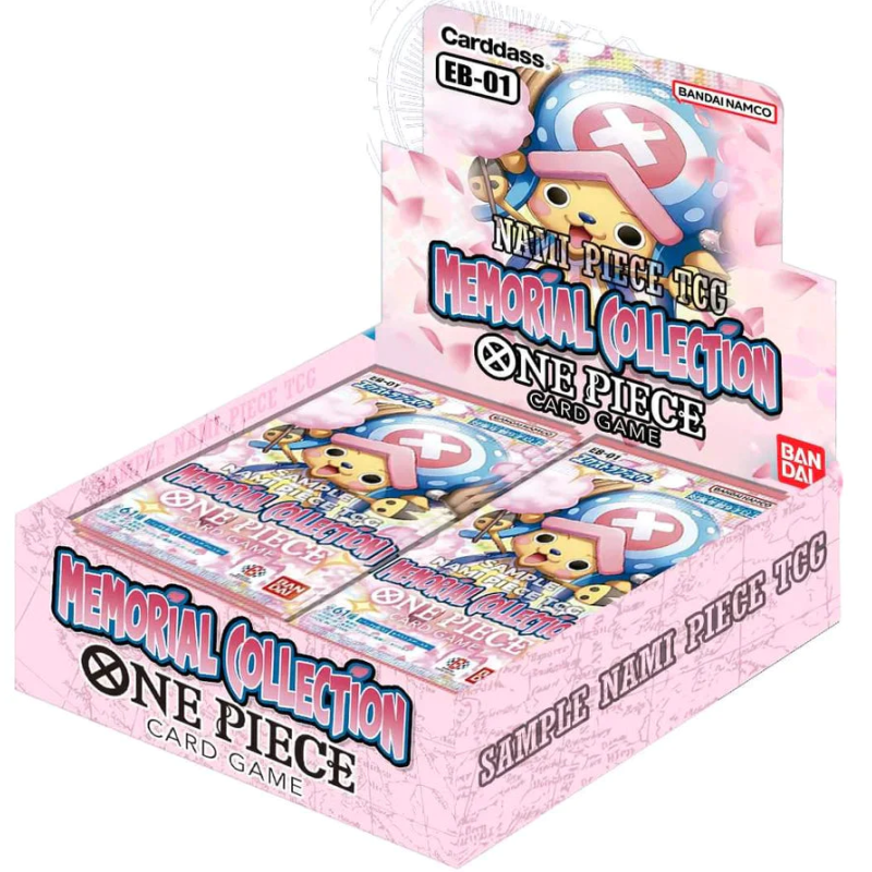 EB-01- Caja de refuerzo de la Colección Memorial - Juego de cartas de One Piece