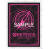 One Piece Card Game - Official Sleeve 6 - ROSA