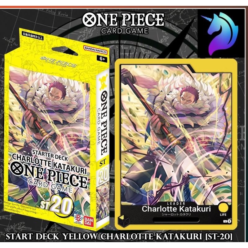 ONE PIECE CARD GAME - YELLOW Charlotte Katakuri - ST20 STARTER DECK