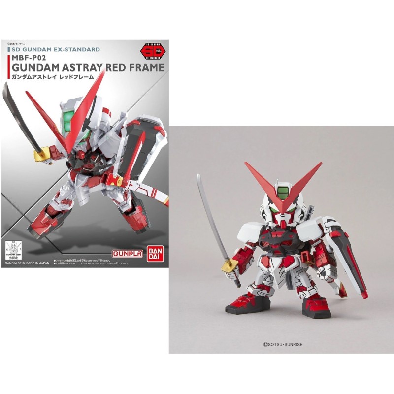 GUNDAM - SD Gundam Ex-Standard Gundam Astray Red Frame - Model Kit