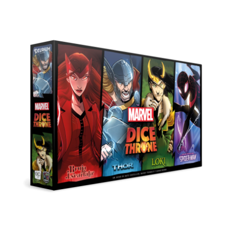 Marvel Dice Throne + 2 Tarjeta Corregidas