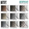 Moldes Acrilicos - Adoquin hexagonal