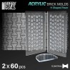 Moldes Acrilicos - H Shaped Paver