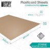 Plancha Plasticard CORRUGADO 0.5mm