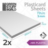 Plancha Plasticard 3mm - COMBOx2 planchas