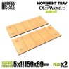 Bandejas de Movimiento DM - Slimfit 150x60mm