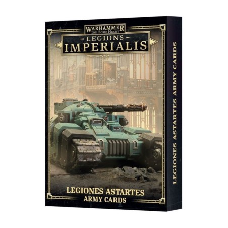 Legions Imperialis: Legiones Astartes Army Cards Pack (INGLÉS)